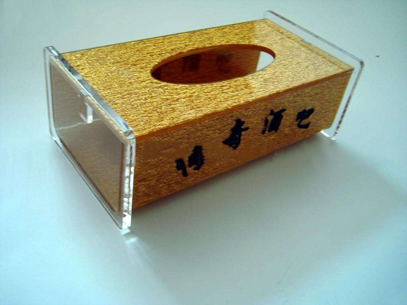 有機(jī)玻璃制品廠(chǎng)_亞克力ktv紙巾盒